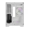 Korpusas Darkflash FT418 su 6 aRGB ventiliatoriais (baltas)