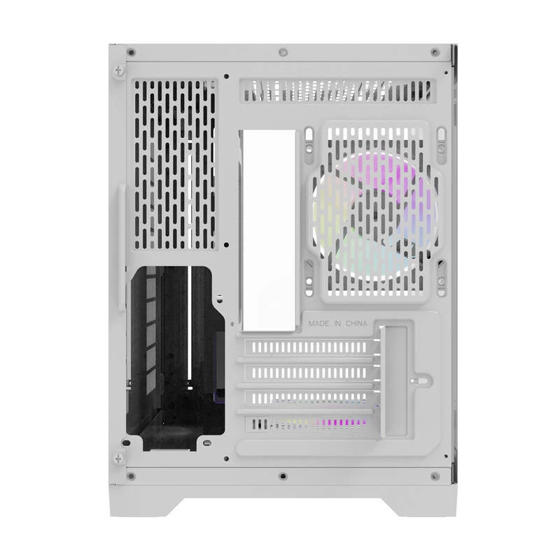 Korpusas Darkflash FT418 su 6 aRGB ventiliatoriais (baltas)