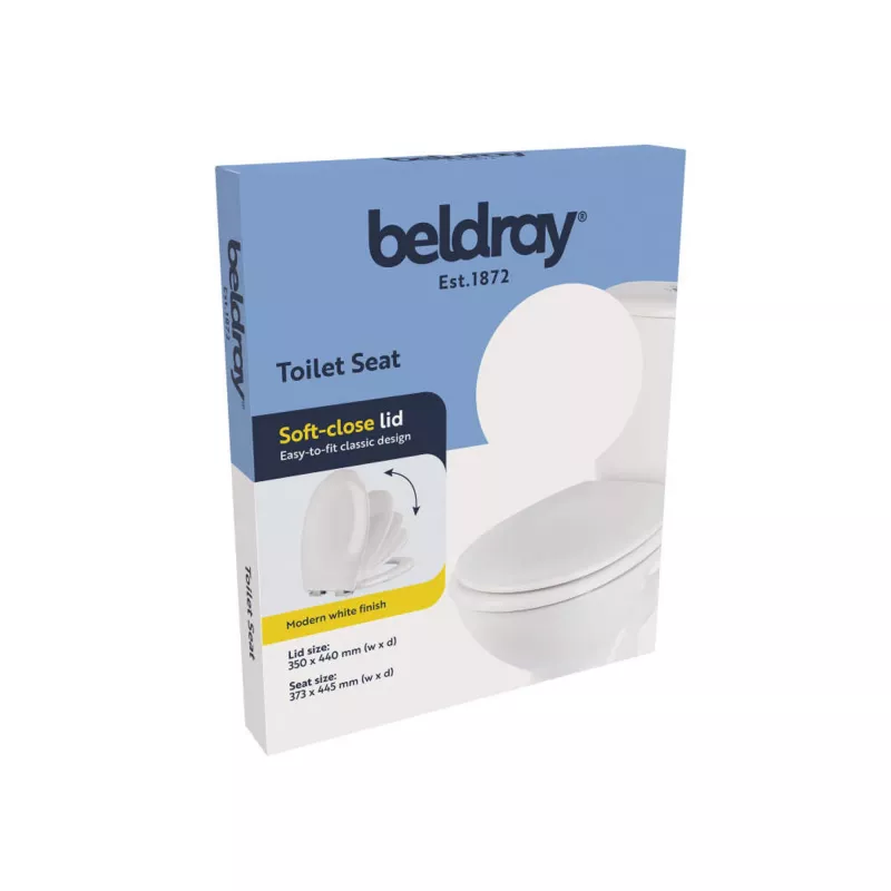 Tualeto sėdynė Beldray LA030252UFFEU7 – antibakterinė, lengvai valoma