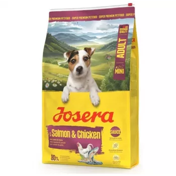Sausas šunų ėdalas JOSERA Mini Adult Salmon & Chicken 10 kg