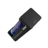 XTAR dviejų lizdų Li-Ion akumuliatorių įkroviklis 18650 elementams, USB-C įvestis, juodas, LED indikatoriai