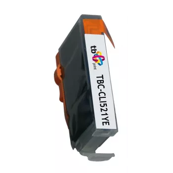 Rašalo kasetė TB Kompat. S Canon CLI-521Y 100% Nauja