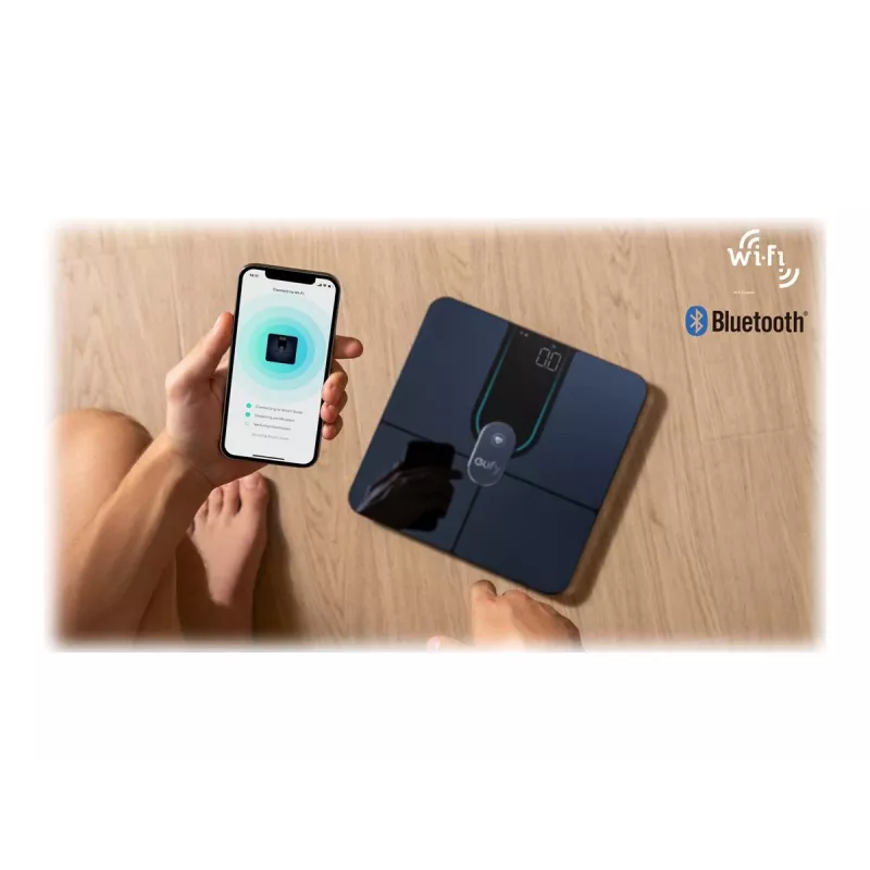 Anker Eufy išmaniosios svarstyklės P2 Pro, maksimalus svoris 180 kg, daug vartotojų