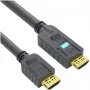 PureLink OneAV PI2010-250 HDMI kabelis su Ethernet, HDMI kištukas – HDMI kištukas, 25 m, triguba izoliacija, juoda