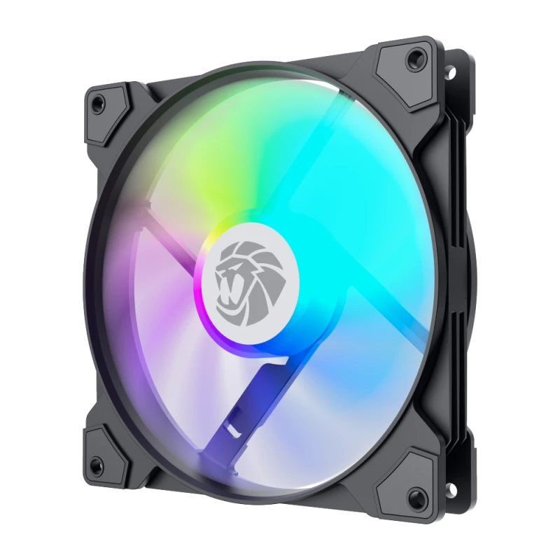 Gamemax FN14A-S5 140 mm korpuso ventiliatorius juodas
