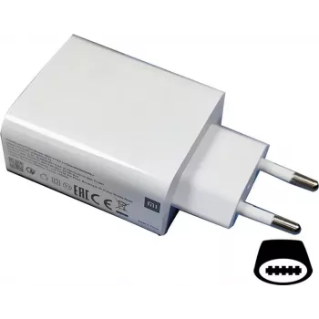 Xiaomi MDY-12-EW greitasis kelioninis įkroviklis su USB-C laidu, 55 W, baltas