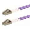 Skaidulinis optinis kabelis LOGON AL5LCLC07I/4I OM4 7 m LC–LC dupleksas violetinis