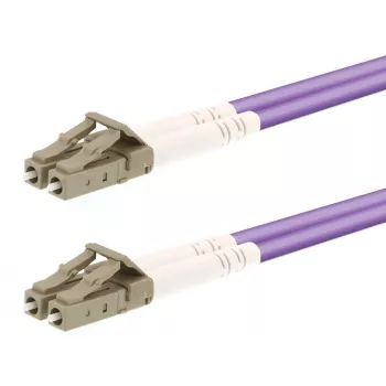 Skaidulinis optinis kabelis LOGON AL5LCLC07I/4I OM4 7 m LC–LC dupleksas violetinis