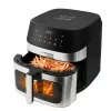 Karšto oro gruzdintuvė ESPERANZA EKA005, 8 L, 1600 W, liečiamas valdymas, 10 programų, nerūdijantis plienas, juoda