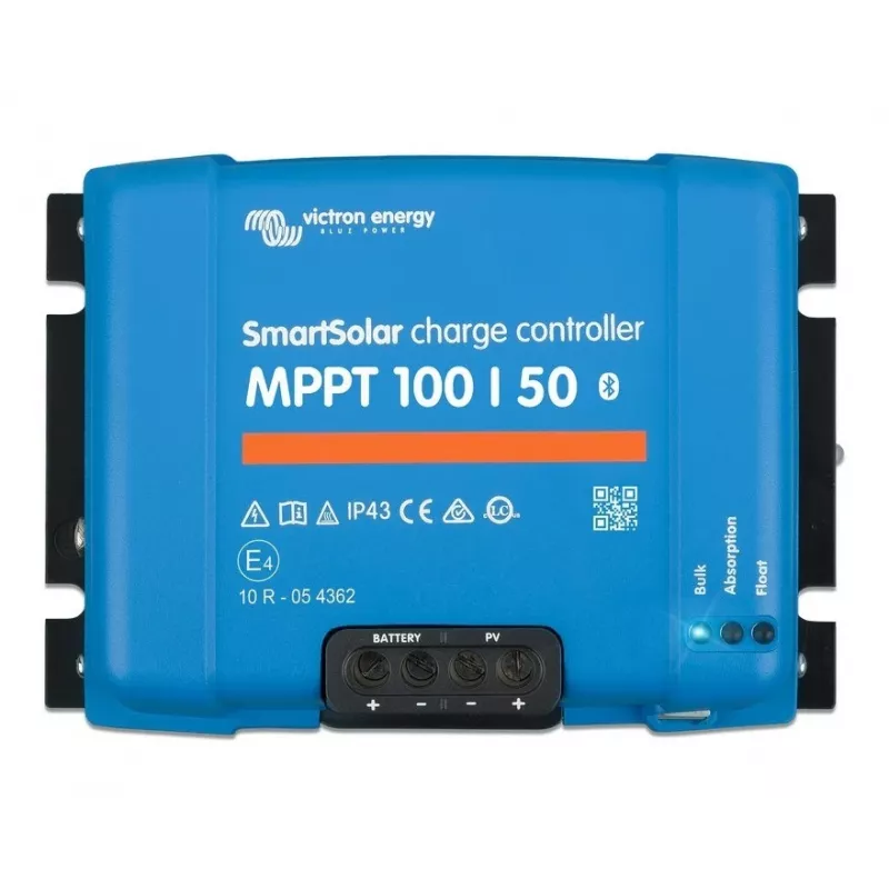 MPPT saulės įkrovos valdiklis Victron SmartSolar 100/50 (100V, 50A)