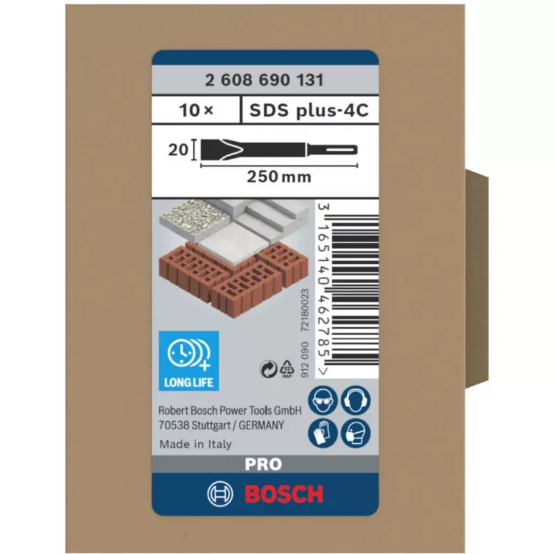 Bosch 2 608 690 131 plokščias kaltas grąžtas 10 vnt.