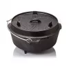 Kepimo indas / skarda Petromax FT12 apvalus ketaus puodas, tinkamas duonai ir mėsai, 15 kg