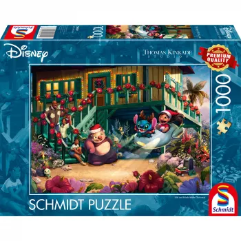 Dėlionė Schmidt Spiele 58049 – 1000 vnt., Lilo & Stitch animaciniai filmai