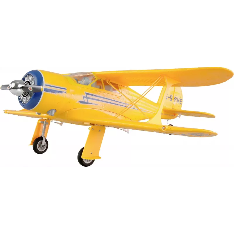 Radijo valdomas lėktuvas Amewi AMXFlight Beech D17s 3D/6G RTF geltonas
