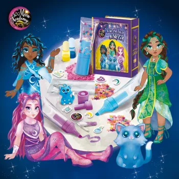 Mėnulio žymeklių rinkinys Liscianigiochi Moon Academy – 4 spalvų komplektas (304-PL110568)