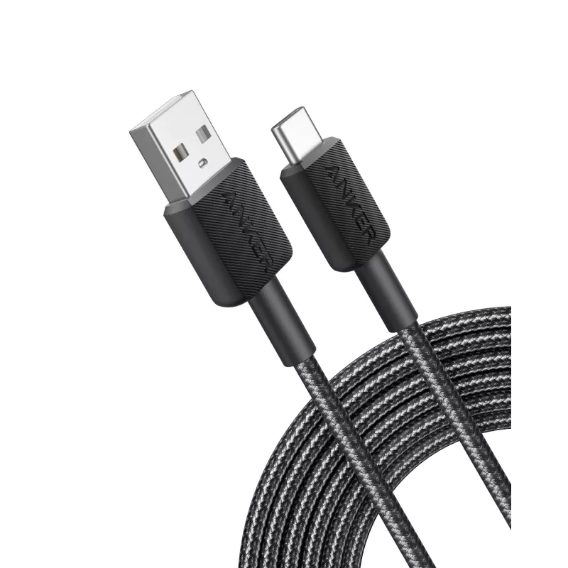 Anker Innovations 322 USB-A į USB-C laidas nailoninis 1,8 m juodas - laidas - skaitmeniniai/duomenys