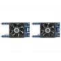 Ventiliatorių komplektas HP Enterprise HPE ProLiant DL36X — ventiliatorių mazgas, 254×381×104,9 mm, mėlynas/juodas