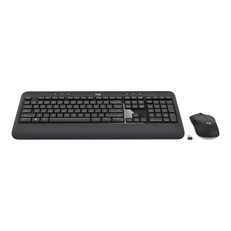 Logitech MK540 ADVANCED belaidis klaviatūros ir pelės rinkinys, pilno dydžio membraninė