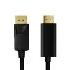 LogiLink CV0126 vaizdo kabelio adapteris 1 m DisplayPort į HDMI A tipą