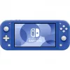 Nintendo Switch Lite (be maitinimo šaltinio), žaidimų konsolė mėlyna