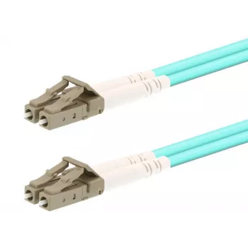 Skaidulinis optinis kabelis LOGON AL5LCLC07I/3I 7 m OM3 LC–LC Aqua Full duplex