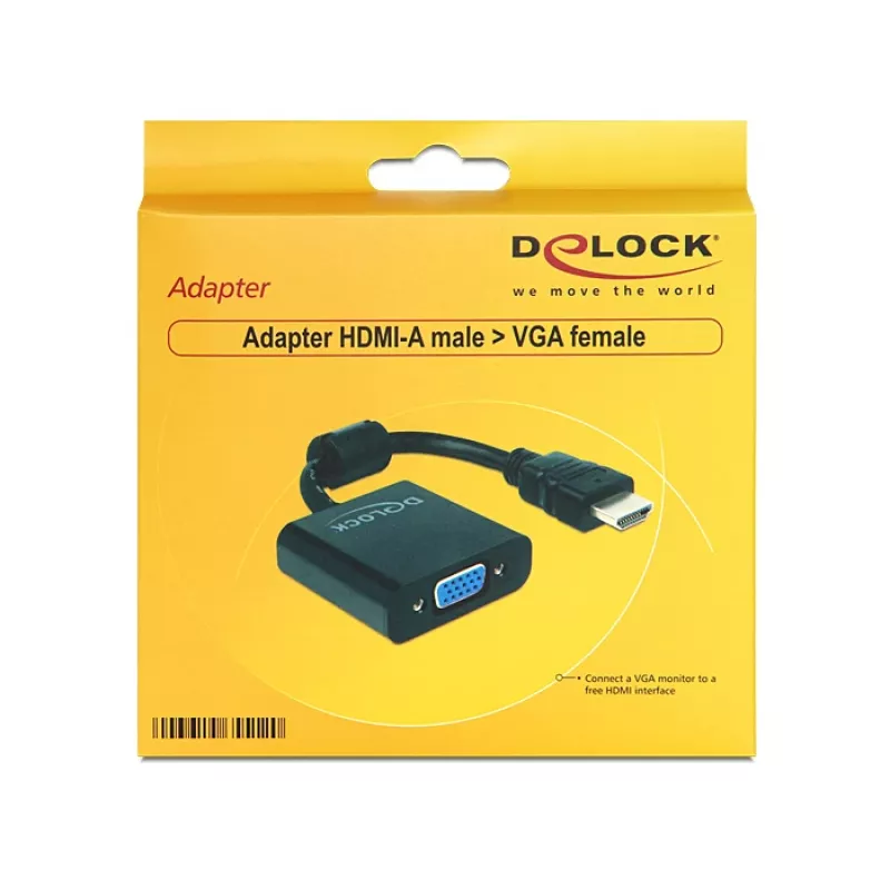 Vaizdo kabelio adapteris DeLOCK 65512