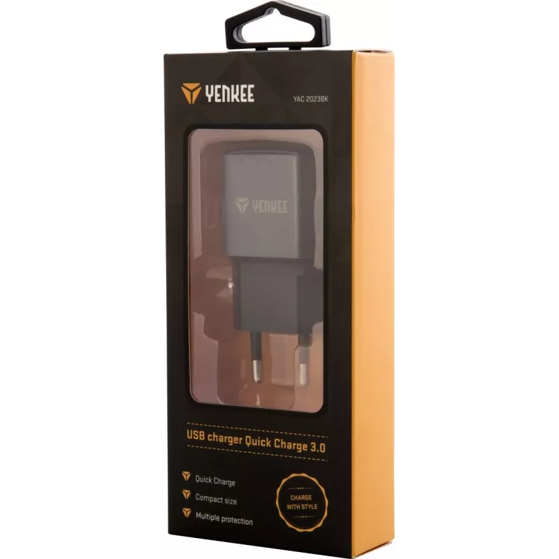 YENKEE Charge USB C 18W 3A Quick Charge 3.0