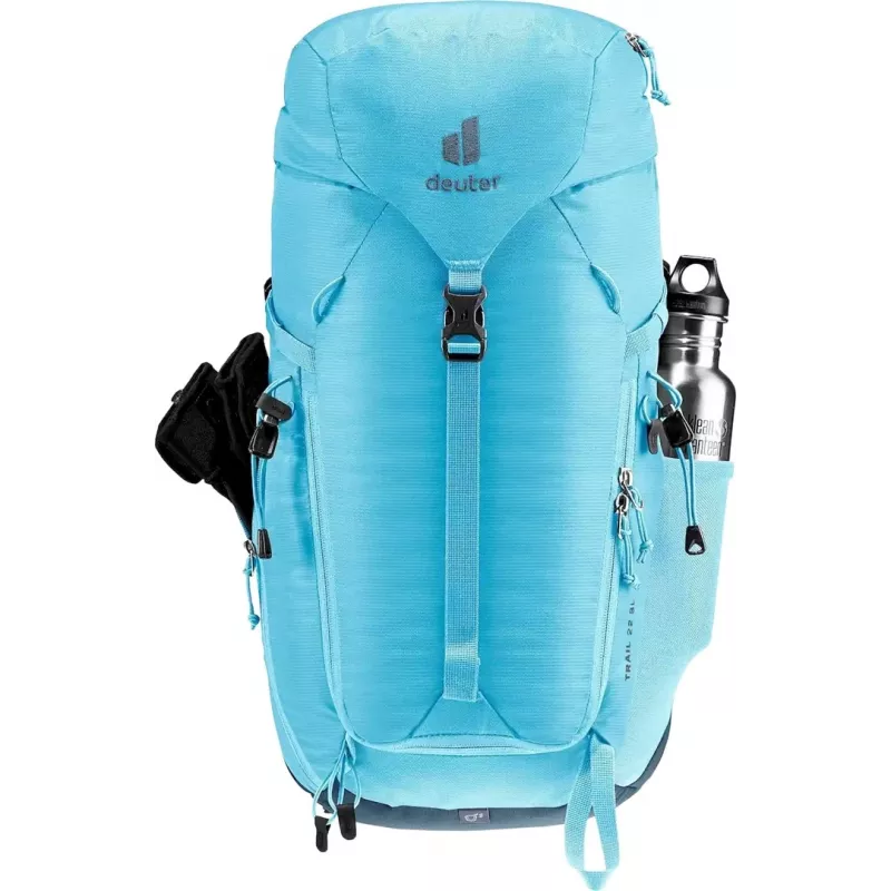 Kuprinė DEUTER Trail 22 SL moteriška žygiams, 22 L, lagūna-atlantas, poliesteris, 990 g