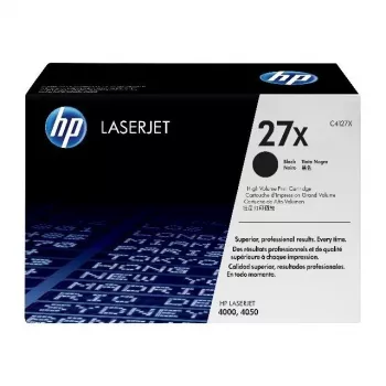 Originalus HP 27X C4127X juodos spalvos kasetė, didelės talpos, 1 vnt.