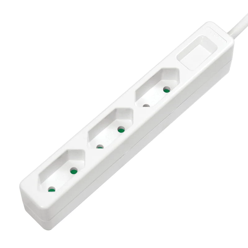 Power Extension LogiLink LPS229 1,5 m 3 AC lizdai vidaus patalpoms balta