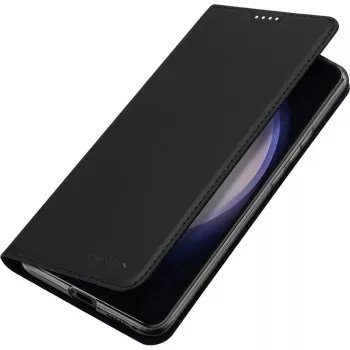 Nevox Vario Series - Samsung Galaxy S25 knyginis dėklas, juodas