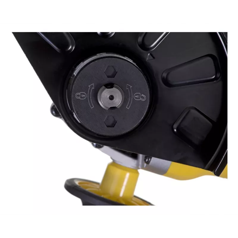 DeWALT DWE4357-QS juostinis šlifuoklis Diskinis šlifuoklis Juoda,Geltona 10500 RPM 1700 W