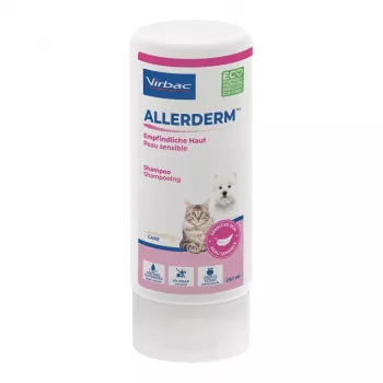 VIRBAC AllerDerm šampūnas jautriai odai šunims ir katėms 250 ml