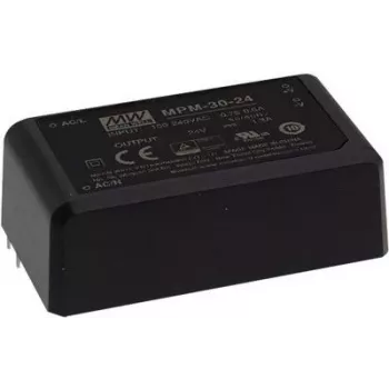 Maitinimo adapteris MEAN WELL MPM-30-24ST 30W 24V įėjimas 80-264V