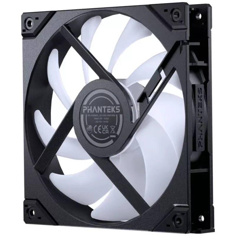 PHANTEKS M25G2-140 D-RGB Reverse Blade PWM 140 mm korpuso ventiliatorius PH-F140M25R_G2_DBK01