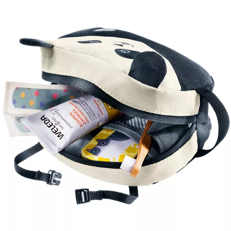 Muilinė DEUTER Wash Bag Kids — polietersulfonas (PES), 160×60×120 mm, juoda/balta