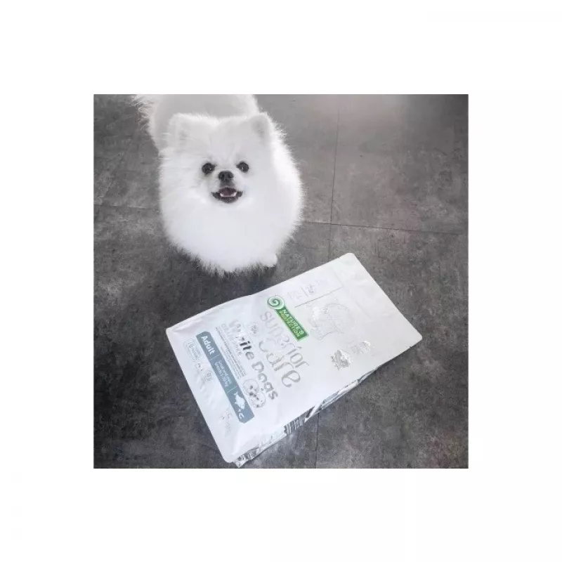 Nature’s Protection White Dogs GF White Fish Adult Small 4 kg – sausas šunų ėdalas be grūdų