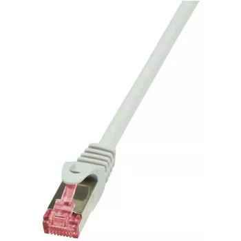 Logilink PrimeLine - Patch-Cable - RJ-45 (M) - RJ-45 (M) - 1 m - SFTP, PiMF - CAT 6 - presuotas, lygus, be halogenų - Pilka (CQ2032S)