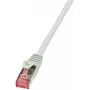 Logilink PrimeLine - Patch-Cable - RJ-45 (M) - RJ-45 (M) - 1 m - SFTP, PiMF - CAT 6 - presuotas, lygus, be halogenų - Pilka (CQ2032S)