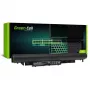Akumuliatorius Green Cell HP142, skirtas HP 240/245/250/255 G6 ir 14-/15-/17 serijoms – 14,8V 2200mAh LiPo, 3 elementai, juodas
