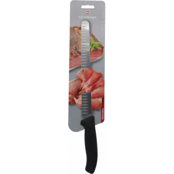 Peilis kumpiui Victorinox Swiss Classic 25 cm V-6.82 23.25B – nerūdijančio plieno ašmenys, knieduota rankena