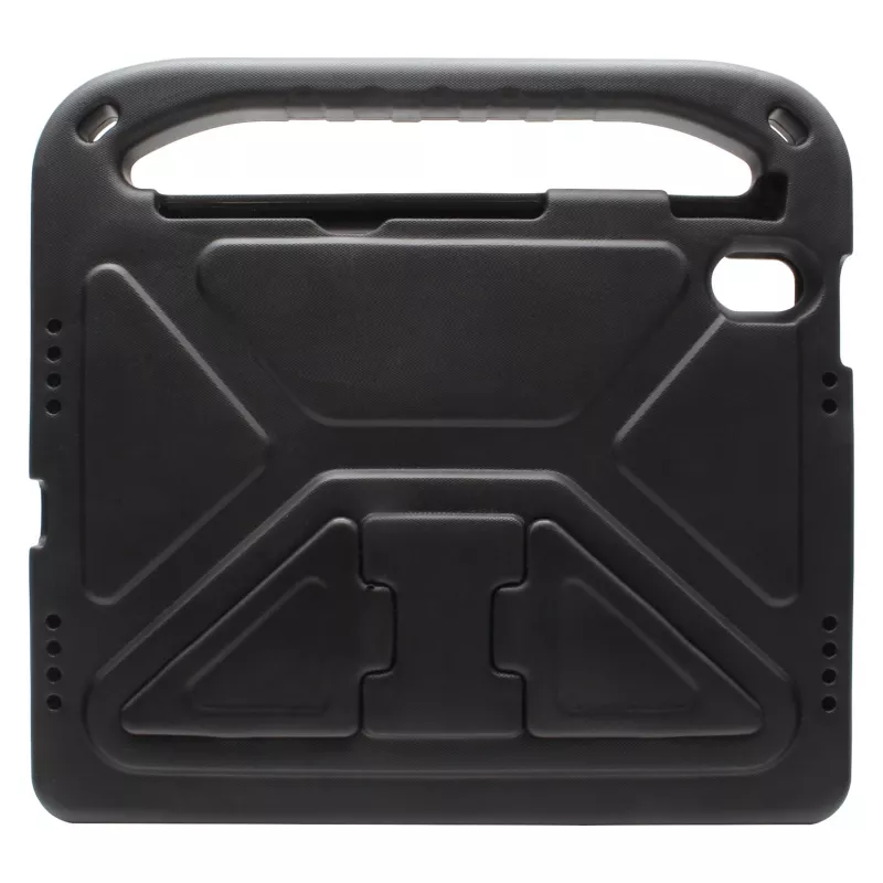 RealPower Shell dėklas iPad 10th Gen (10.9 colio) — putplastis, juoda