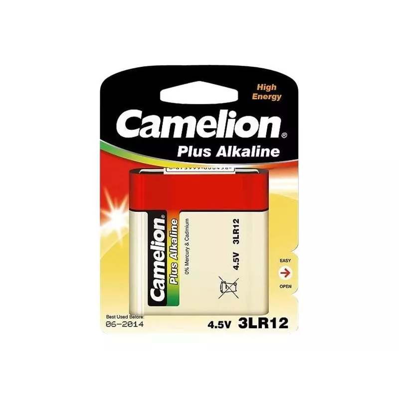 Camelion 4.5V/3LR12 Plus Alkaline baterija 1 vnt. (pažeista pakuotė)