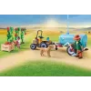 Playmobil 71442 Country: Traktorius su priekaba ir vandens rezervuaru – Šviežias derlius ūkyje, mokymasis apie aplinką, smagus vaidmenų žaidimas