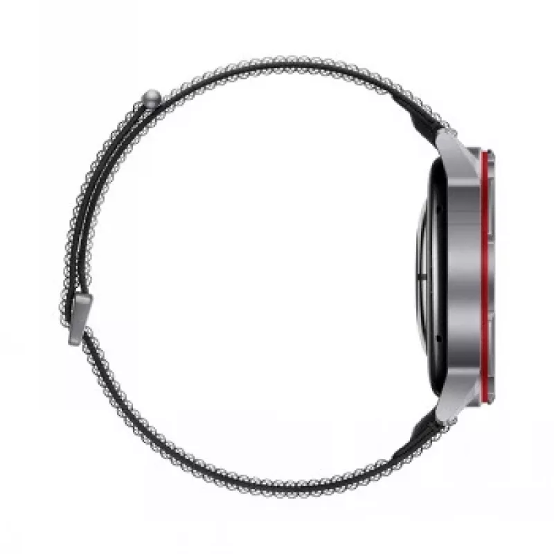 Išmanusis laikrodis HUAWEI GT Runner 2 — 1,32 colio (3,35 cm) AMOLED 466×466, Titano korpusas, GPS, Fluoroelastomerinis juodas dirželis