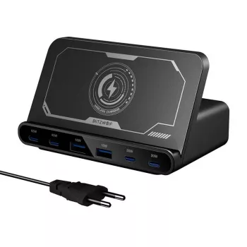 Kroviklis BlitzWolf BW-S27 160W, 2×USB-A, 4×USB-C