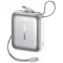 Powerbank Awei AS-181 10000mAh 35W su integruotu kabeliu