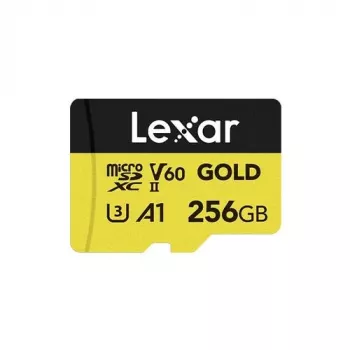 „Lexar Professional GOLD 256 GB MicroSDXC UHS-II“ atminties kortelė