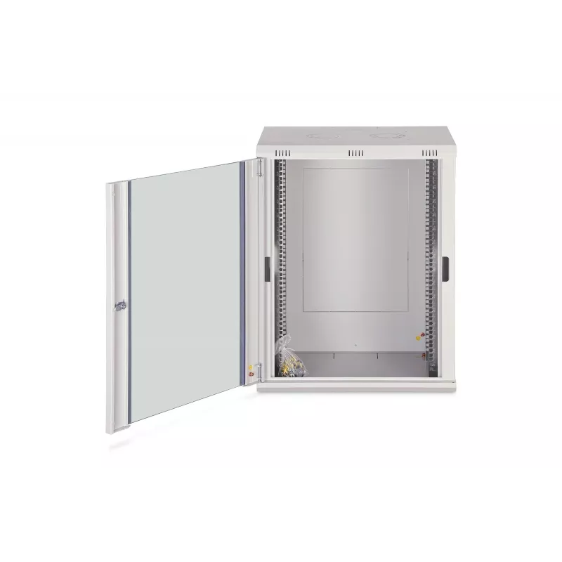 Sieninis 19 inch spintos korpusas DN-37112, 16U, 600x450 mm, pilkas
