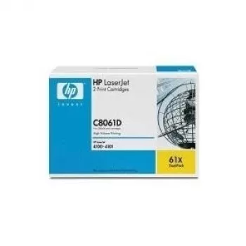 HP C8061D spausdintuvo eksploatacinė medžiaga juoda